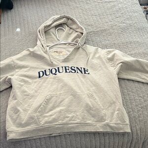 Duquesne Cream Hoodie